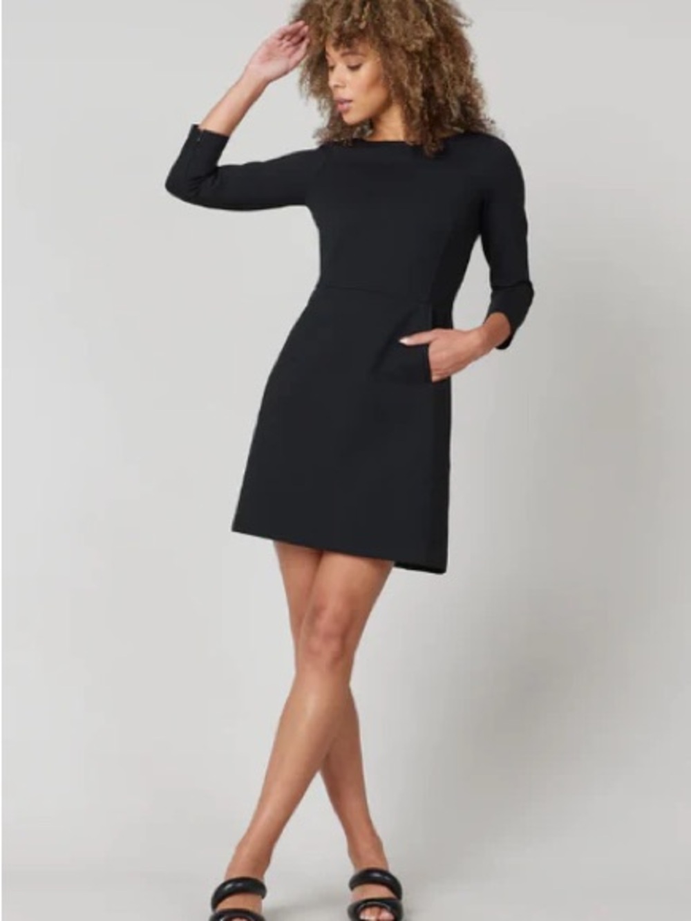 SPANX perfect a-line dress Three-Quarter Sleeves